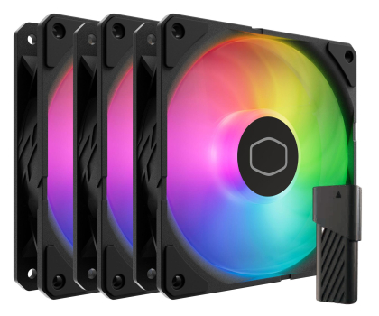 Wentylator do komputera COOLER MASTER SickleFlow Edge 120 ARGB Triple Pack 3x120mm